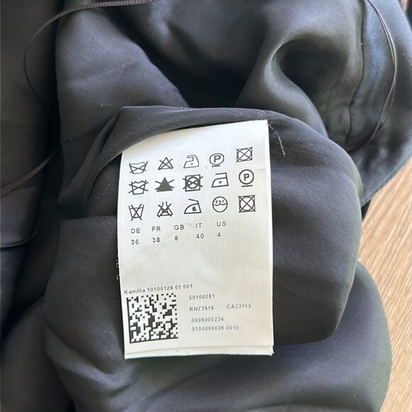 Hugo Boss Silk Strappy Back Dress - Picture 8 of 9